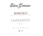 Ettore Germano Barolo Lazzarito Riserva 2008 Front Label