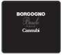 Borgogno Barolo Cannubi 2008 Front Label