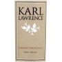 Karl Lawrence Cabernet Sauvignon 2000 Front Label