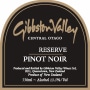 Gibbston Reserve Pinot Noir 2013 Front Label