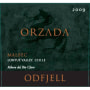 Odfjell Orzada Malbec 2009 Front Label