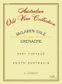 Gibson Australian Old Vine Collection Grenache 2007 Front Label