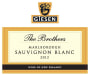 Giesen The Brothers Sauvignon Blanc 2012 Front Label