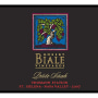 Robert Biale Vineyards Thomann Station Petite Sirah 2007 Front Label