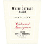 White Cottage Ranch Howell Mountain Cabernet Sauvignon 1999 Front Label