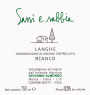 Giovanni Almondo Sassi e Sabbia Langhe Bianco 2014 Front Label
