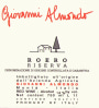 Giovanni Almondo Roero Riserva 2013 Front Label