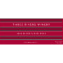Three Rivers River's Red Blend 2010 Front Label
