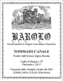 Giovanni Rosso Vigna Rionda Barolo 2009 Front Label