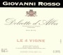 Giovanni Rosso Dolcetto d'Alba Le 4 Vigne 2011 Front Label