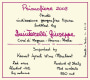 Giuseppe Quintarelli Primofiore 2008 Front Label