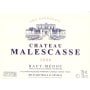 Chateau Malescasse  2006 Front Label