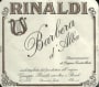 Giuseppe Rinaldi Barbera d'Alba 2014 Front Label