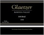 Glaetzer Shiraz 1998 Front Label