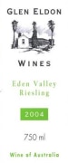 Glen Eldon Riesling 2004 Front Label