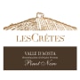 Les Cretes Pinot Noir 2010 Front Label