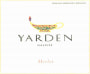 Golan Heights Yarden Merlot (OK Kosher) 2012 Front Label
