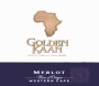 Golden Kaan Western Cape Merlot 2015 Front Label