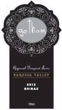 Gotham Barossa Valley Shiraz 2012 Front Label
