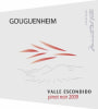 Gouguenheim Valle Escondido Pinot Noir 2009 Front Label