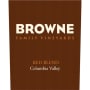 Browne Family Vineyards Red Blend 2009 Front Label