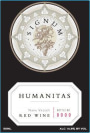 Humanitas Signum Red 2012 Front Label