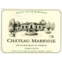 Chateau Marjosse Blanc 2006 Front Label