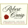 Robert Craig Cellars Spring Mountain Cabernet Sauvignon 2007 Front Label