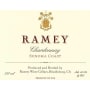 Ramey Sonoma Coast Chardonnay 2010 Front Label