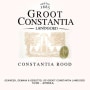 Groot Constantia Rood 2014 Front Label