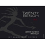 Twenty Bench Cabernet Sauvignon 2010 Front Label