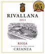 Bodegas Ondarre Rivallana Crianza 2013 Front Label