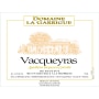 Domaine La Garrigue Vacqueyras 2011 Front Label