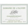 Domaine de l'Olivier Chardonnay 2011 Front Label