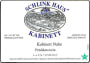 Schlink Haus Kabinett Nahe 2014 Front Label