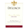 DeLoach Russian River Zinfandel 2011 Front Label