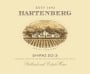 Hartenberg Shiraz 2013 Front Label