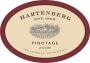 Hartenberg Pinotage 2006 Front Label