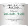 William Fevre Chablis Les Clos Grand Cru 2011 Front Label