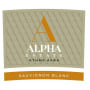 Alpha Estate Sauvignon Blanc 2012 Front Label