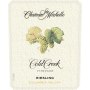 Chateau Ste. Michelle Cold Creek Vineyard Riesling 2012 Front Label