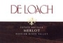 DeLoach Estate Bottled Merlot 1998 Front Label