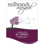 Milbrandt Traditions Merlot 2011 Front Label