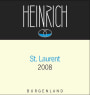 Heinrich St. Laurent 2008 Front Label