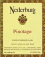 Nederburg Pinotage Paarl 1997 Front Label