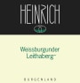 Heinrich Leithaberg Weissburgunder 2012 Front Label