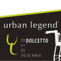 Urban Legend Cellars Dolcetto 2010 Front Label