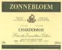 Zonnebloem Chardonnay 1999 Front Label