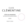 Clos Clementine Cotes de Provence Rose 2012 Front Label