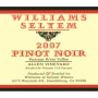 Williams Selyem Allen Vineyard Pinot Noir 2007 Front Label